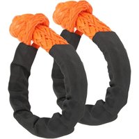 Rosvola - 21 Tonnen weicher Schäkel – 2er-Pack robustes synthetisches Straßenbergungsseil für Segeln, suv, Abschleppen im Gelände, atv von ROSVOLA