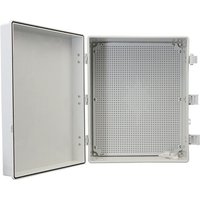 Rosvola - Abzweigdose Wasserdicht, Kunststoff Gehuse Anschlussdose Elektronik Anschlussksten Grau Rechteckiger Elektrischer Verteiler Rosvola - Abzweigdose Wasserdicht, Kunststoff Gehuse Anschlussdose Elektronik Anschlussksten Grau Rechteckiger Elektrischer Verteiler von ROSVOLA