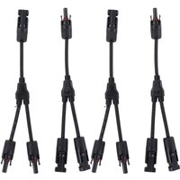 Rosvola - Eosnow 2 Set Solar Panel Photovoltaik y Zweig Parallel Kabel pv Adapter Kabel Draht Mnnlich Weiblich Stecker IP67 1000VDC pv LTY2 Rosvola - Eosnow 2 Set Solar Panel Photovoltaik y Zweig Parallel Kabel pv Adapter Kabel Draht Mnnlich Weiblich Stecker IP67 1000VDC pv LTY2 von ROSVOLA