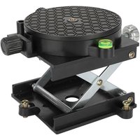 Eosnow Hebeplattform 360 ° Rotation 6,5 cm Erweiterbarer Scherenliftständer für Holzbearbeitungsseexperiment von ROSVOLA