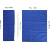 Jeffergarden 1 Set Regiestuhl Leinwand Ersatz Sitzbezug Heimbedarf MöbelzubehörBlau von ROSVOLA