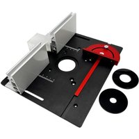 Kit 3 Einsätze Frästisch, Frästisch-Frästisch, Aluminiumlegierung, Flip-Board, Maschine, Schneiden, Gravieren, Hilfswerkzeug, Gehrungslehre, Kit 3 Einsätze Frästisch, Frästisch-Frästisch, Aluminiumlegierung, Flip-Board, Maschine, Schneiden, Gravieren, Hilfswerkzeug, Gehrungslehre, von ROSVOLA