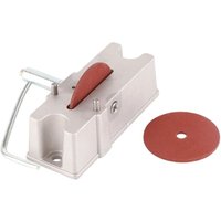 Segment Spinner, manuelle Kolbensegmentfeile, manuelle Kolbensegmentfeile 66785 66786 Hartmetall-Schleifscheibe aus Aluminiumlegierung mit Körnung von ROSVOLA
