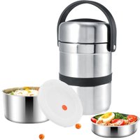 Rosvola Thermobehlter für Essen 1,8 L Edelstahl Isolierbehlter Gef für warme Speien Essen Babynahrung Suppe Obst, mit Wrmedmmung und Silikondichtung Rosvola Thermobehlter für Essen 1,8 L Edelstahl Isolierbehlter Gef für warme Speien Essen Babynahrung Suppe Obst, mit Wrmedmmung und Silikondichtung von ROSVOLA