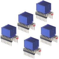 Ultra Silent Nema17 Schrittmotor-Treibermodul, Treiber Ultra Silent Stepstick 2,5 a für TMC2208 3D-Drucker - Rosvola Ultra Silent Nema17 Schrittmotor-Treibermodul, Treiber Ultra Silent Stepstick 2,5 a für TMC2208 3D-Drucker - Rosvola von ROSVOLA