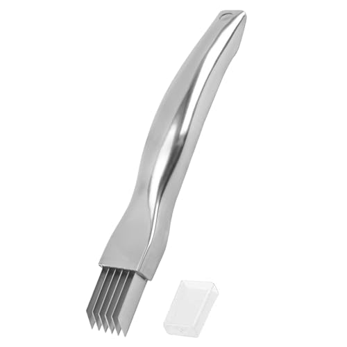 ROSYLEVE Shred Knife Edelstahl Zwiebel Shred Silk das Messer 2024 Neu Shred Silk the Knife Zerkleinerung Cutter Multifunktionale Für die Küchenzutaten von ROSYLEVE