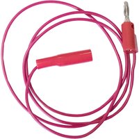 Mueller Electric BU-2031-A-24-2 Messleitung [Bananenstecker 4 mm - Mini-Krokodilklemme] 0.6 m ROT 1 von ROT