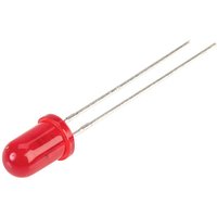 Led bedrahtet Rot Rund 5 mm 30 mcd 30 ° 13 mA 5 v - Kingbright von Kingbright