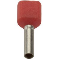 Lappkabel - lapp 61802034 Zwillings-Aderendhülse 10 mm² Teilisoliert Rot 100 St. von LappKabel
