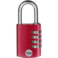 ROT - yale YE3CB/38/131/1/CO Vorhängeschloss 38 mm Zahlenschloss von ROT