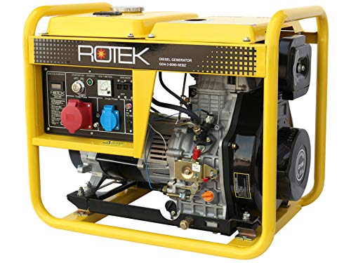 Rotek Diesel Stromerzeuger GD4-3-6000-5EBZ (5,5 kVA / 400V 50Hz 3-phasig) von ROTEK