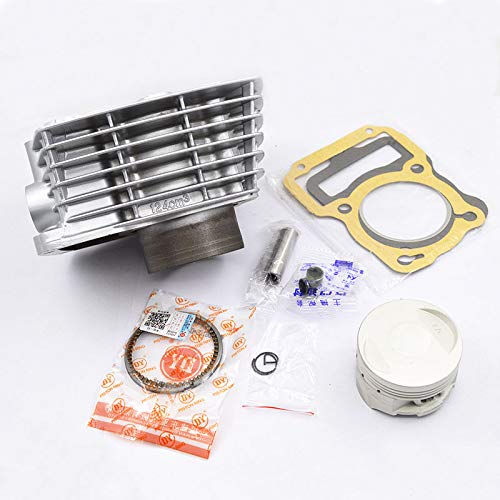 ROTEMADEGG Cylinder Piston Rebuilt Kit STD 62mm Big Bore Compatible with Honda XR125L XR 125 L 2003-2011 NXR125 NXR 125 BROS 2003-2006 Engine Parts (Color : STD 56.5mm 125cc) von ROTEMADEGG