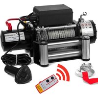 Rotfuchs - Elektrische Seilwinde 12v mit Funkfernbedienung – 5909 kg 13000 lbs, 6 ps Power Offroad 4x4 Motorwinde Bergewinde Forst Seilzug mit von ROTFUCHS
