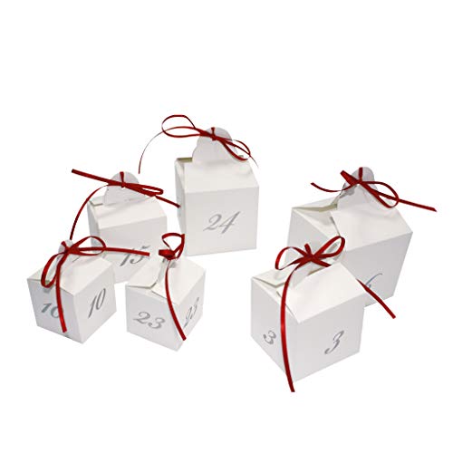 ROTH Adventskalender zum Befüllen - 24 Adventswürfel mit 24 Boxen zum befüllen von ROTH
