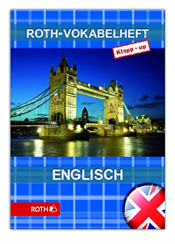 ROTH-Vokabelheft Klapp-up A5, Englisch mit stabilem Umschlag und Lernlesezeichen [Misc. Supplies] [Misc. Supplies] von ROTH