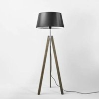 [NEUWERTIG] Rothfels Thea Stehlampe Stehleuchte Standleuchte Lampe Holz Grau Schirm Schwarz B-Ware von ROTHFELS
