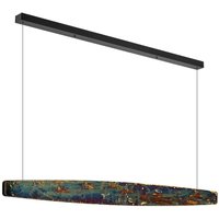 Rothfels - Quitani LED-Hängelampe Persida, schlagmetall, Länge 148 cm - schlagmetall goldfarbig von ROTHFELS