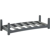 Flaschenregal Vario 60 x 22 x 14cm Weinregal Flachenständer für 6 Flaschen - Rotho Flaschenregal Vario 60 x 22 x 14cm Weinregal Flachenständer für 6 Flaschen - Rotho von ROTHO