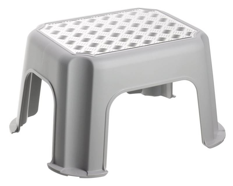 ROTHO Allzweckkorb Trittschemel PASO, Grau, B 35,8 cm von ROTHO