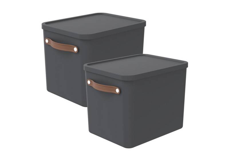 ROTHO Aufbewahrungsbox (Aufbewahrungsset, 2er-Set) von ROTHO