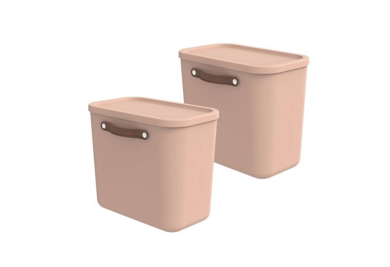 ROTHO Aufbewahrungsbox 2er-Set Kiste mit Deckel Maloja 25l ROTHO Aufbewahrungsbox 2er-Set Kiste mit Deckel Maloja 25l von ROTHO