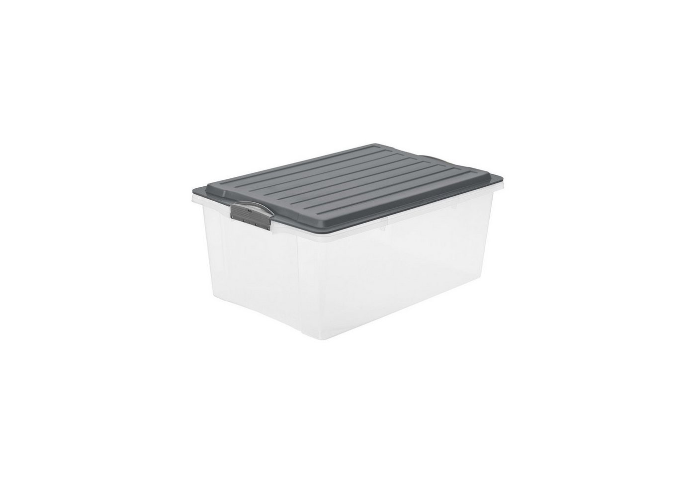 ROTHO Aufbewahrungsbox Compact Aufbewahrungsbox 38l mit Deckel, Kunststoff (PP) BPA-frei von ROTHO