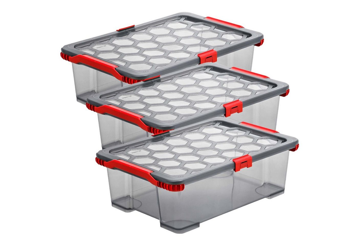 ROTHO Aufbewahrungsbox Evo Total Protection Set Box m. Rädern 3tlg 65l EVO TOTAL ROTHO Aufbewahrungsbox Evo Total Protection Set Box m. Rädern 3tlg 65l EVO TOTAL von ROTHO