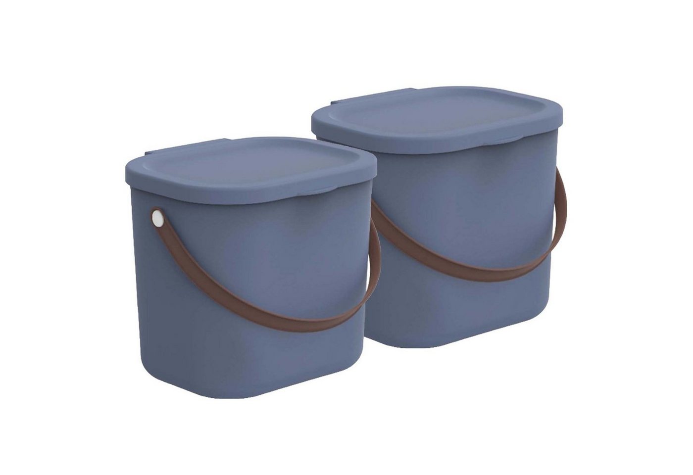 ROTHO Aufbewahrungsbox Rotho Albula 2er-Set Aufbewahrungsbox 6l (Aufbewahrungsset, 2er-Set) von ROTHO