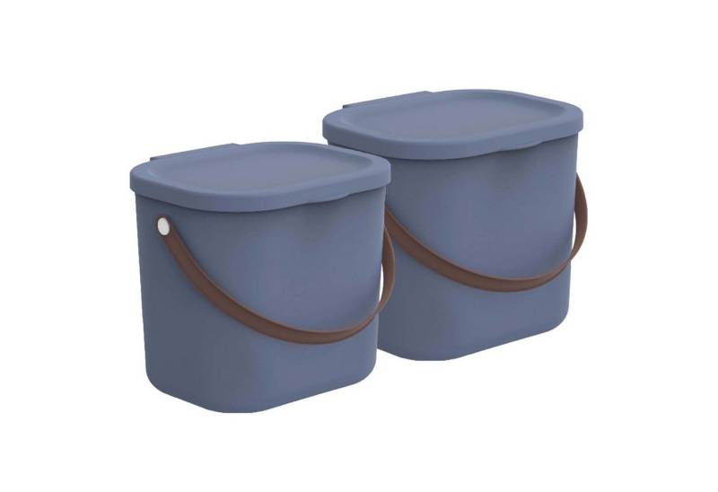 ROTHO Aufbewahrungsbox Rotho Albula 2er-Set Aufbewahrungsbox 6l (Aufbewahrungsset, 2er-Set) von ROTHO