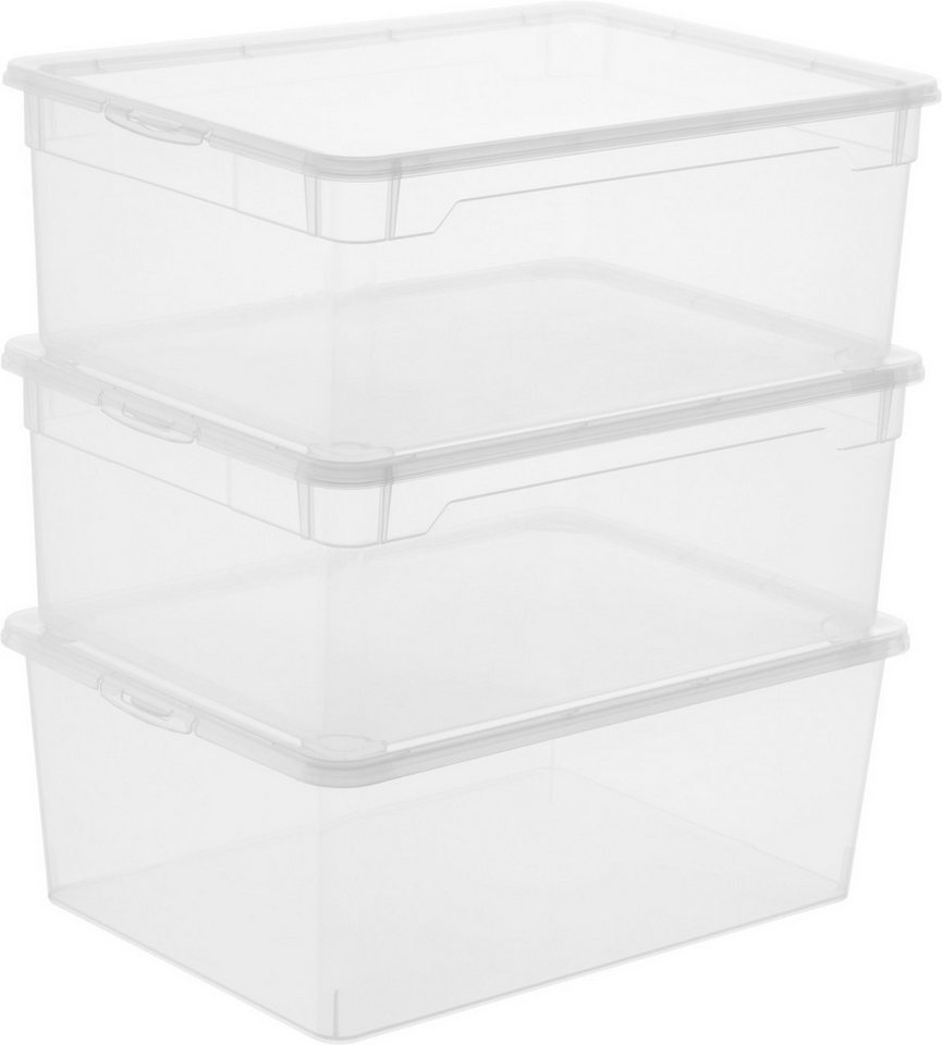 ROTHO Aufbewahrungsbox Rotho Aufbewahrungsbox CLEAR mit Deckel 10 L ROTHO Aufbewahrungsbox Rotho Aufbewahrungsbox CLEAR mit Deckel 10 L von ROTHO