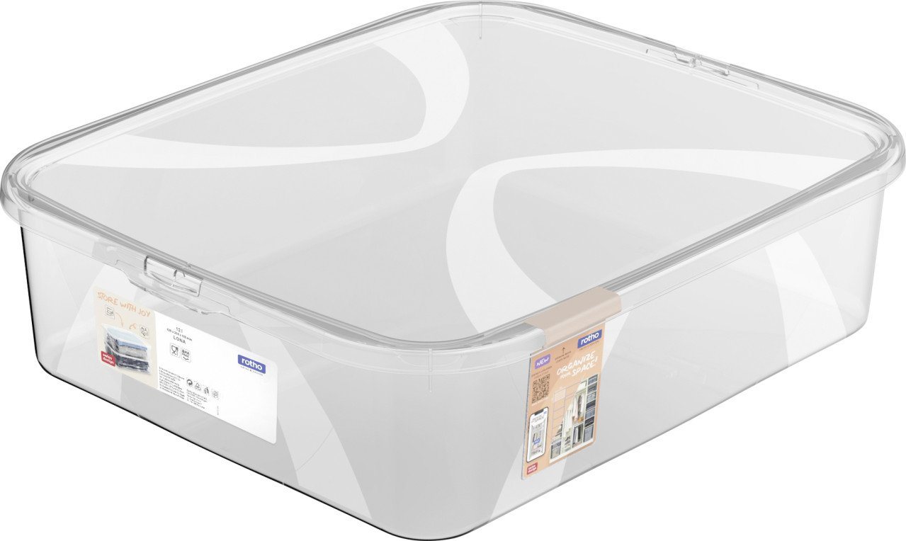 ROTHO Aufbewahrungsbox Rotho Aufbewahrungsbox Lona inkl. Deckel 12 L ROTHO Aufbewahrungsbox Rotho Aufbewahrungsbox Lona inkl. Deckel 12 L von ROTHO
