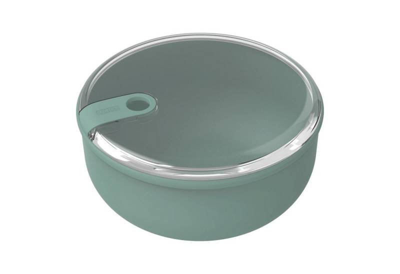 ROTHO Frischhaltedose ELA, Grün, Auslaufsicher, Kunststoff, (1-tlg), Deckel mit Klickverschluss, 1800 ml von ROTHO