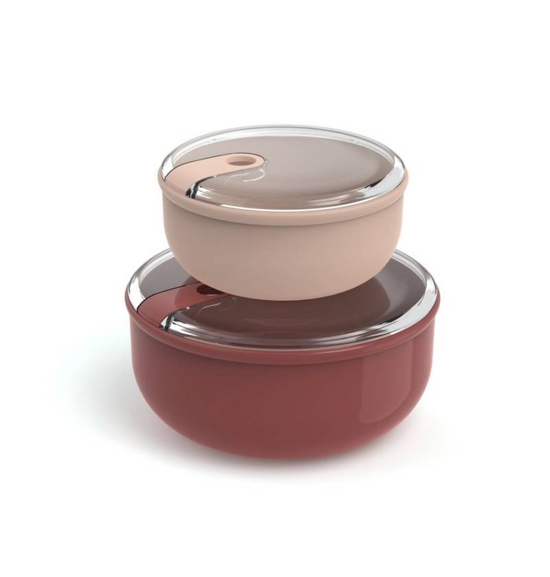 ROTHO Lunchbox 2er-Set Lunchboxenset ELA, Lebensmittelechter Kunststoff, (2er-Set, Lunchboxenset), auslaufsicher und luftdicht von ROTHO