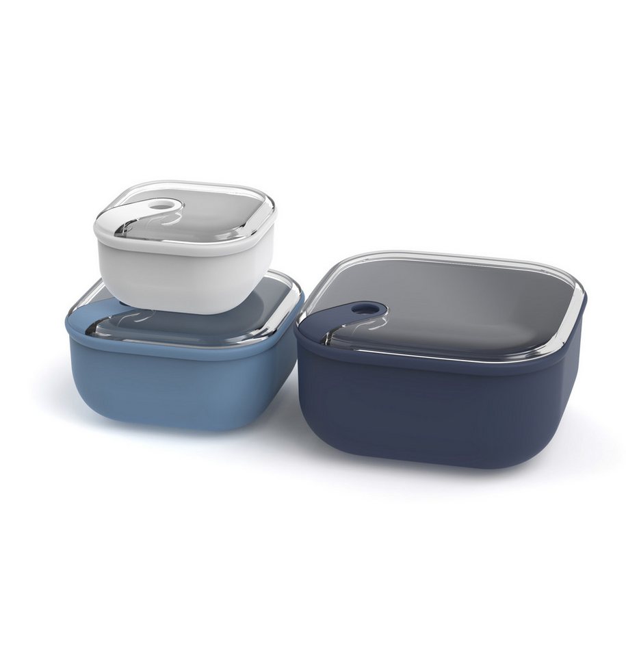 ROTHO Lunchbox 3er- Set Lunchboxenset ELA, Lebensmittelechter Kunststoff, (3er-Set, Lunchboxenset), auslaufsicher und luftdicht von ROTHO