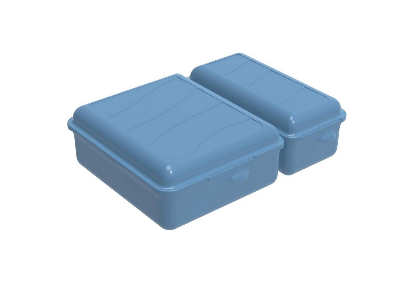 ROTHO Lunchbox Funbox 1,05L+0,55L Fun Horizon Blue, Kunststoff von ROTHO