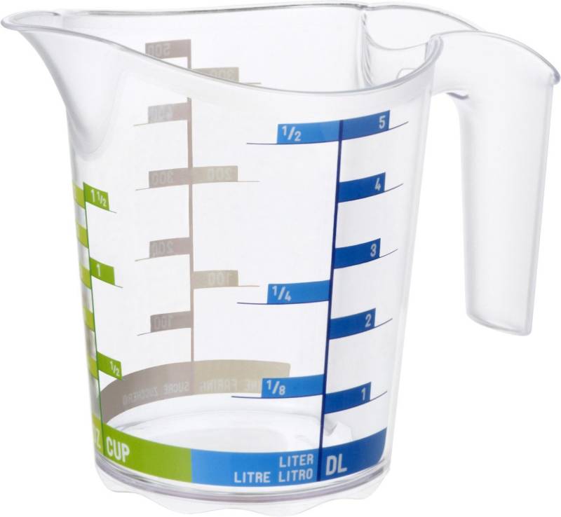 ROTHO Messbecher Rotho Messbecher Domino 0,5 L, Kunststoff von ROTHO
