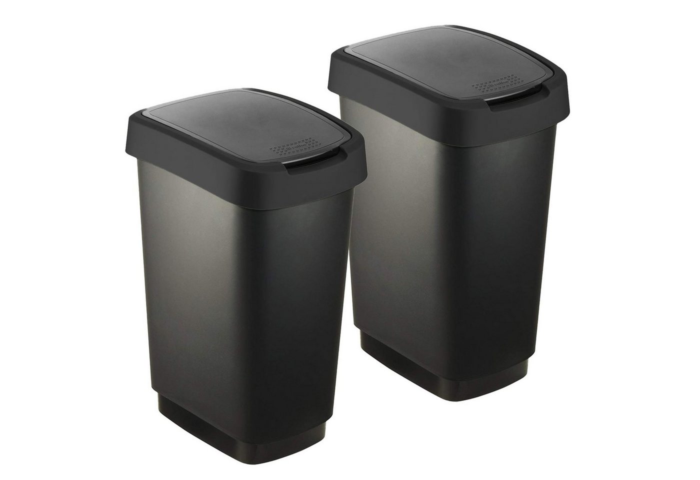ROTHO Mülleimer 2er-Set Swingeimer 25 l SALSA, Swissmade ROTHO Mülleimer 2er-Set Swingeimer 25 l SALSA, Swissmade von ROTHO