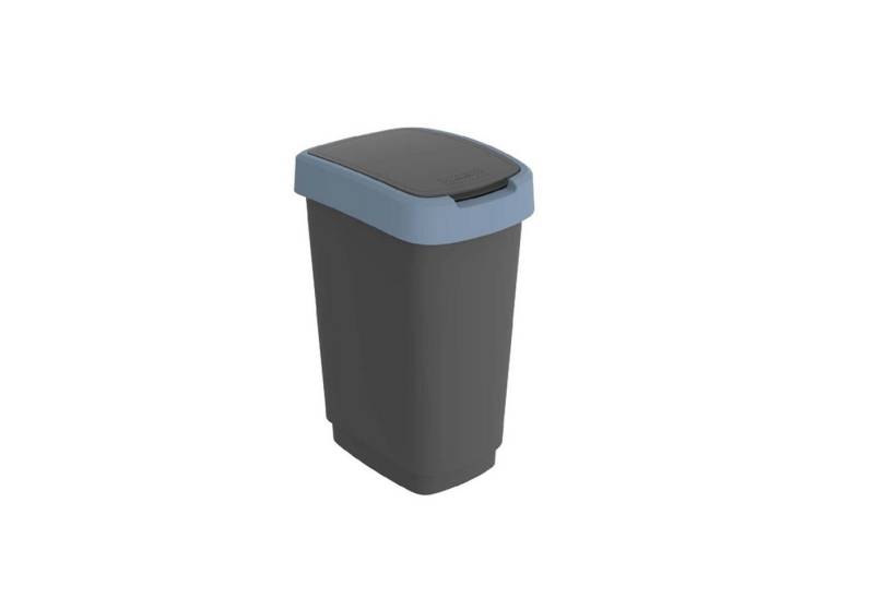 ROTHO Mülleimer Rotho Swingeimer 10L Twist horizon blue von ROTHO