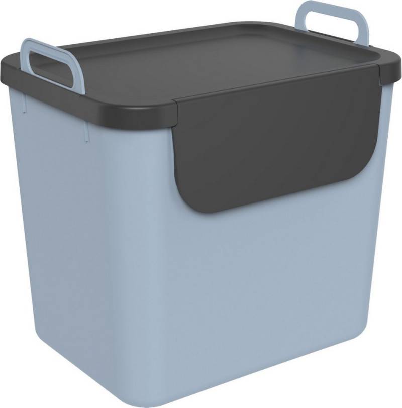ROTHO Mülltonnenbox Rotho Mülltrennungssystem Jive 30 L blauschwarz von ROTHO