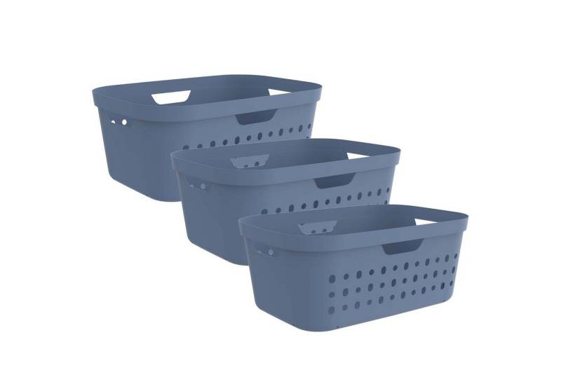 ROTHO Wäschekorb (Wäschekorbset, 3er-Set) von ROTHO
