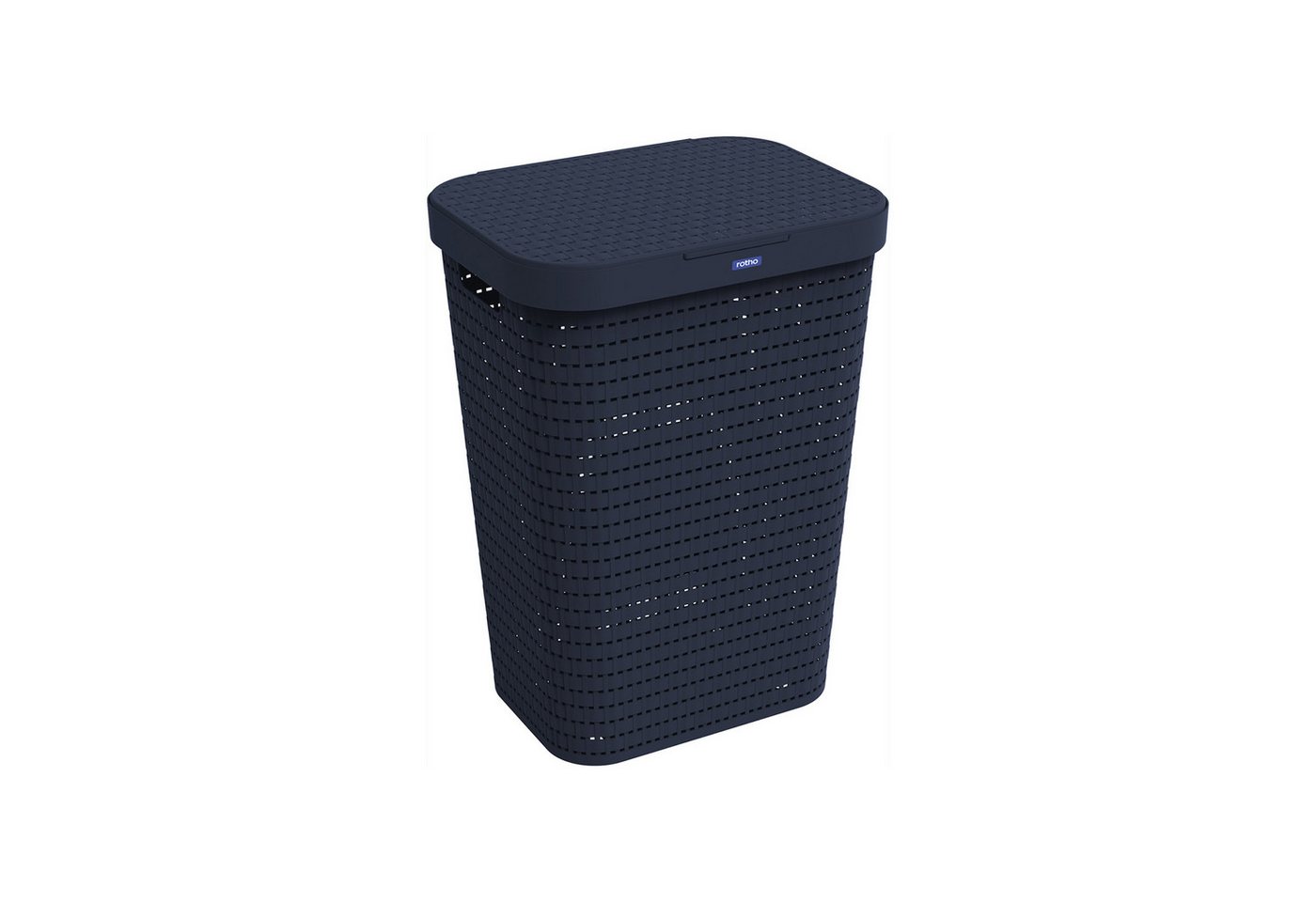 ROTHO Wäschekorb Country Wäschesammler 55l mit Deckel und Tragegriffen, Belüftung durch Rattan-Struktur verhindert Geruchsbildung ROTHO Wäschekorb Country Wäschesammler 55l mit Deckel und Tragegriffen, Belüftung durch Rattan-Struktur verhindert Geruchsbildung von ROTHO