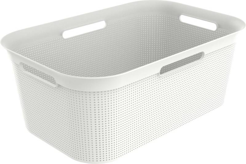 ROTHO Wäschekorb Rotho Wäschekorb Brisen, 41 l mistletoe weiss von ROTHO