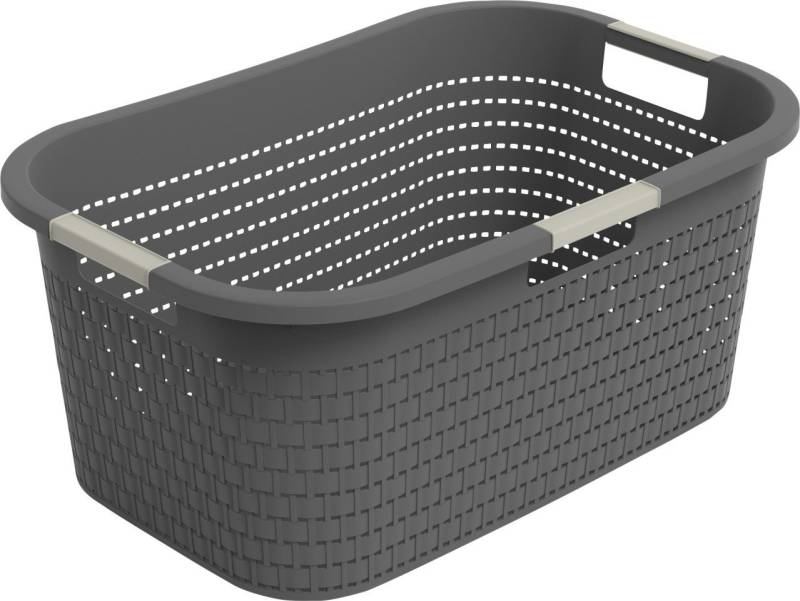 ROTHO Wäschekorb Rotho Wäschekorb Country, 40 L anthrazit ROTHO Wäschekorb Rotho Wäschekorb Country, 40 L anthrazit von ROTHO