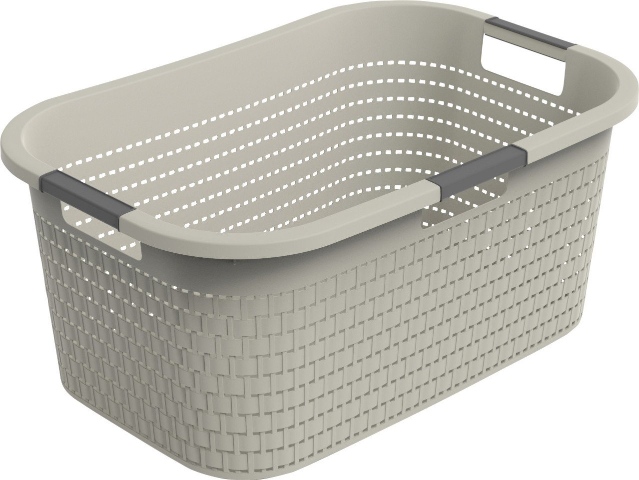 ROTHO Wäschekorb Rotho Wäschekorb Country, 40 L cappuccino ROTHO Wäschekorb Rotho Wäschekorb Country, 40 L cappuccino von ROTHO