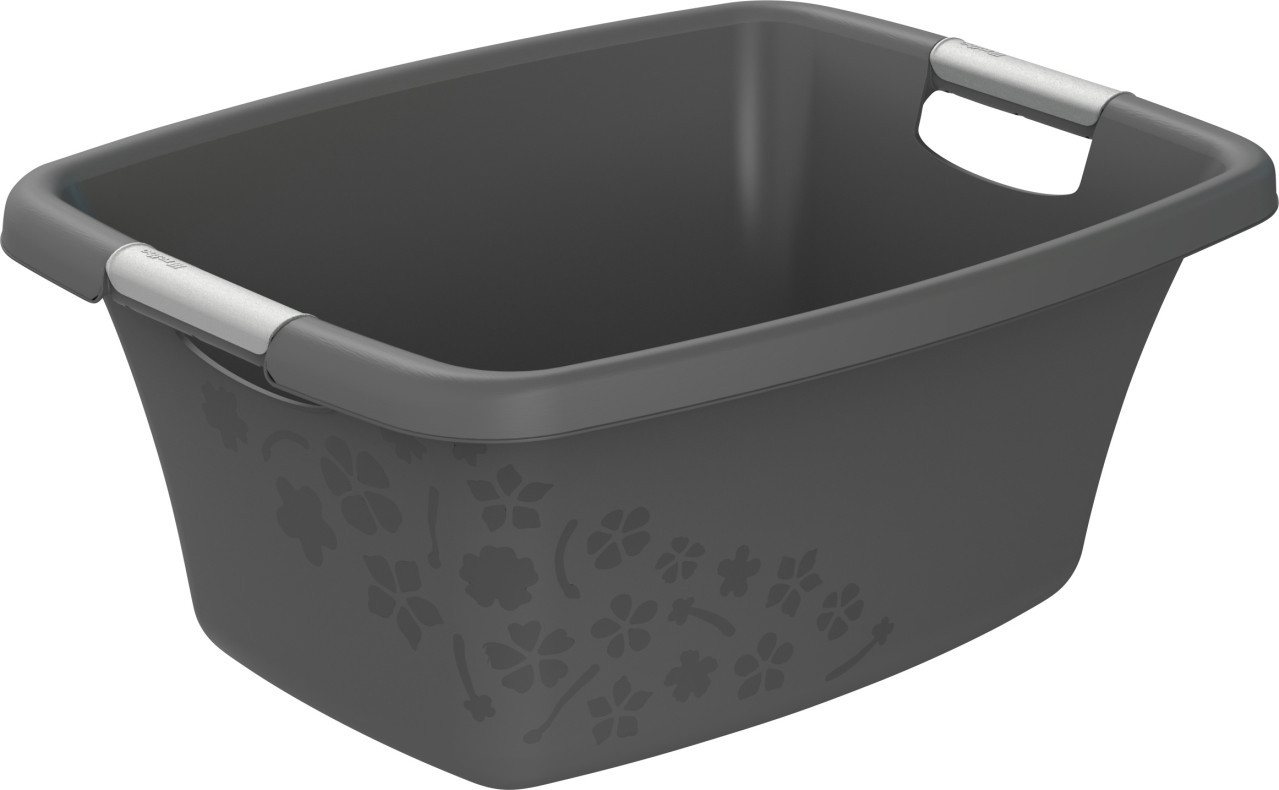 ROTHO Wäschewanne Rotho Wäschewanne Flowers 25 L anthrazit 50,5 x ROTHO Wäschewanne Rotho Wäschewanne Flowers 25 L anthrazit 50,5 x von ROTHO