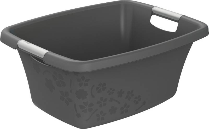 ROTHO Wäschewanne Rotho Wäschewanne Flowers 25 L anthrazit 50,5 x ROTHO Wäschewanne Rotho Wäschewanne Flowers 25 L anthrazit 50,5 x von ROTHO