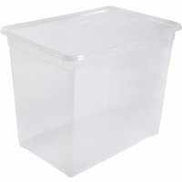 Aufbewahrungsbox Clear Mega inkl. Deckel 70 l transparent Boxen, Körbchen & Kisten - Rotho von ROTHO