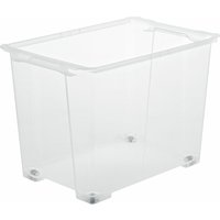 Aufbewahrungsbox evo Easy mit Rollen 65 l transparent Boxen, Körbchen & Kisten - Rotho von ROTHO