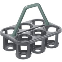 Rotho Flaschenträger Basic für 6 Flaschen 35 x 26 x 27 cm (L x B x H) Flaschenträger von ROTHO