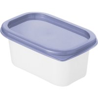 Rotho - Gefrierdosen-Set Domino 4 x 0,2 l blau Frischhaltedose Kühlschrankdose Vorratsdose von ROTHO